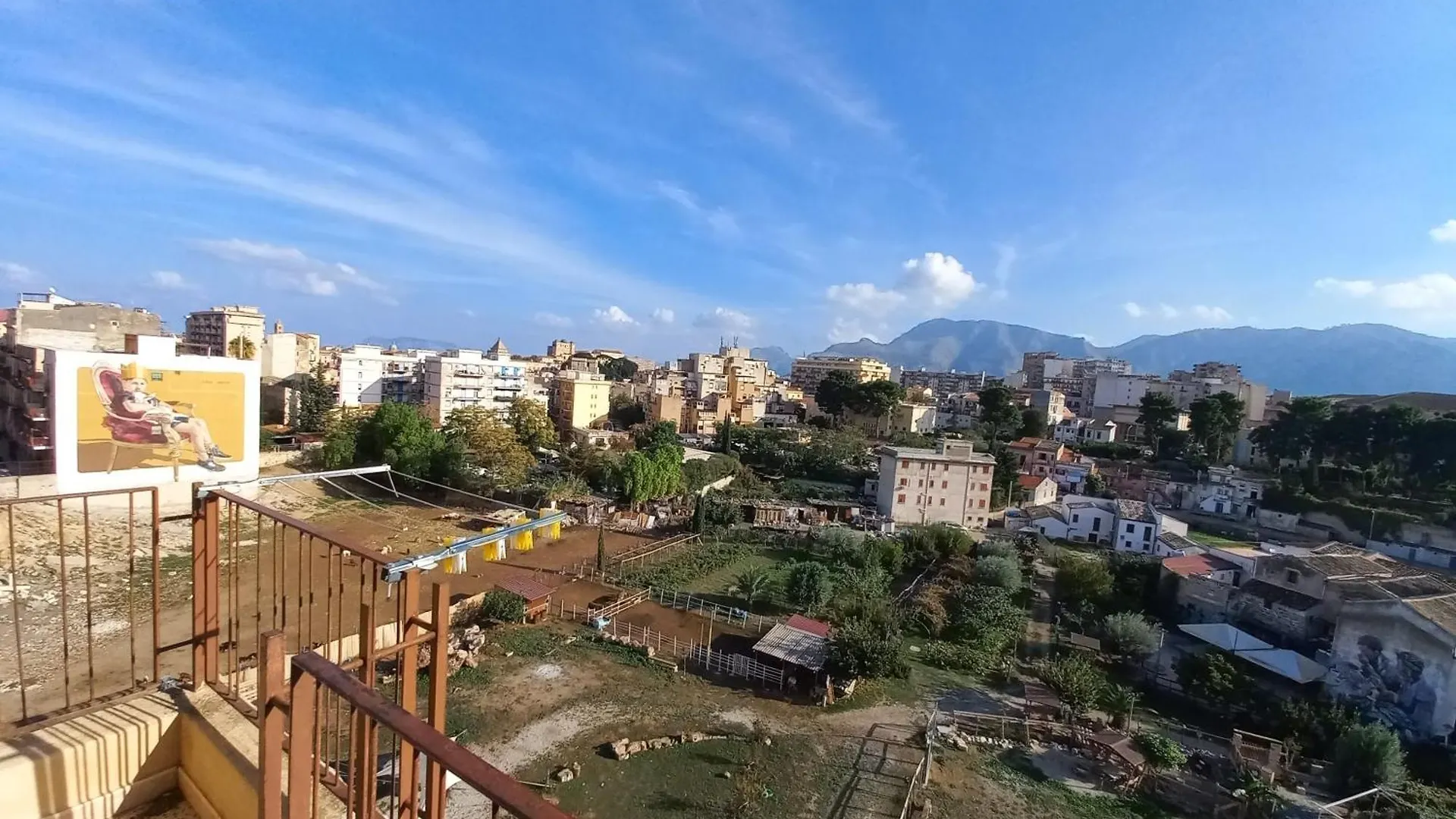 Spacious Apartment With Mountain Panorama Palermo